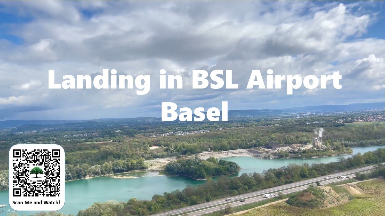 Landing in Basel-Mulhouse-Freiburg Airport (BSL)