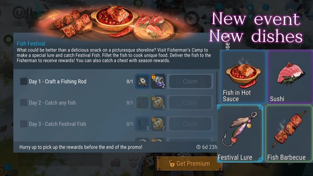 Best way to catch festival fish in frostborn! New event ,,Fish Festival''!
