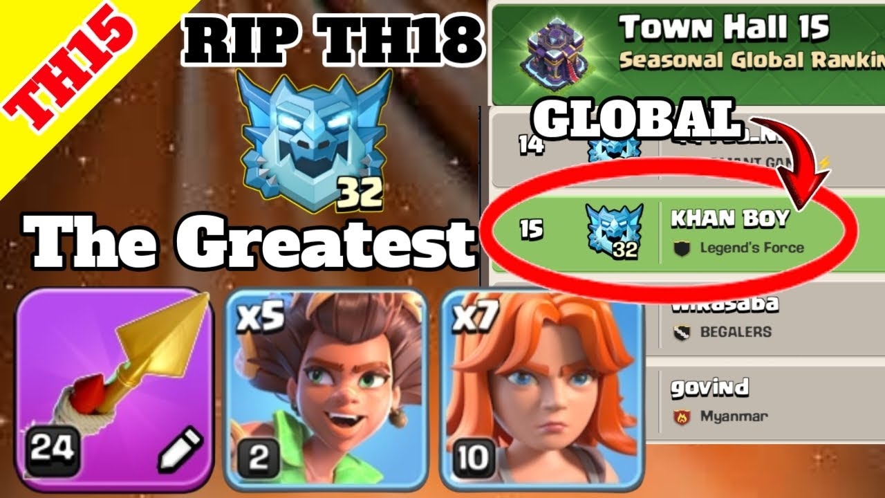 2025 Th15 Vs Th18 & 17: Best Of RC Charge Rr-valks Strategy Exposed (Clash Of Clans)