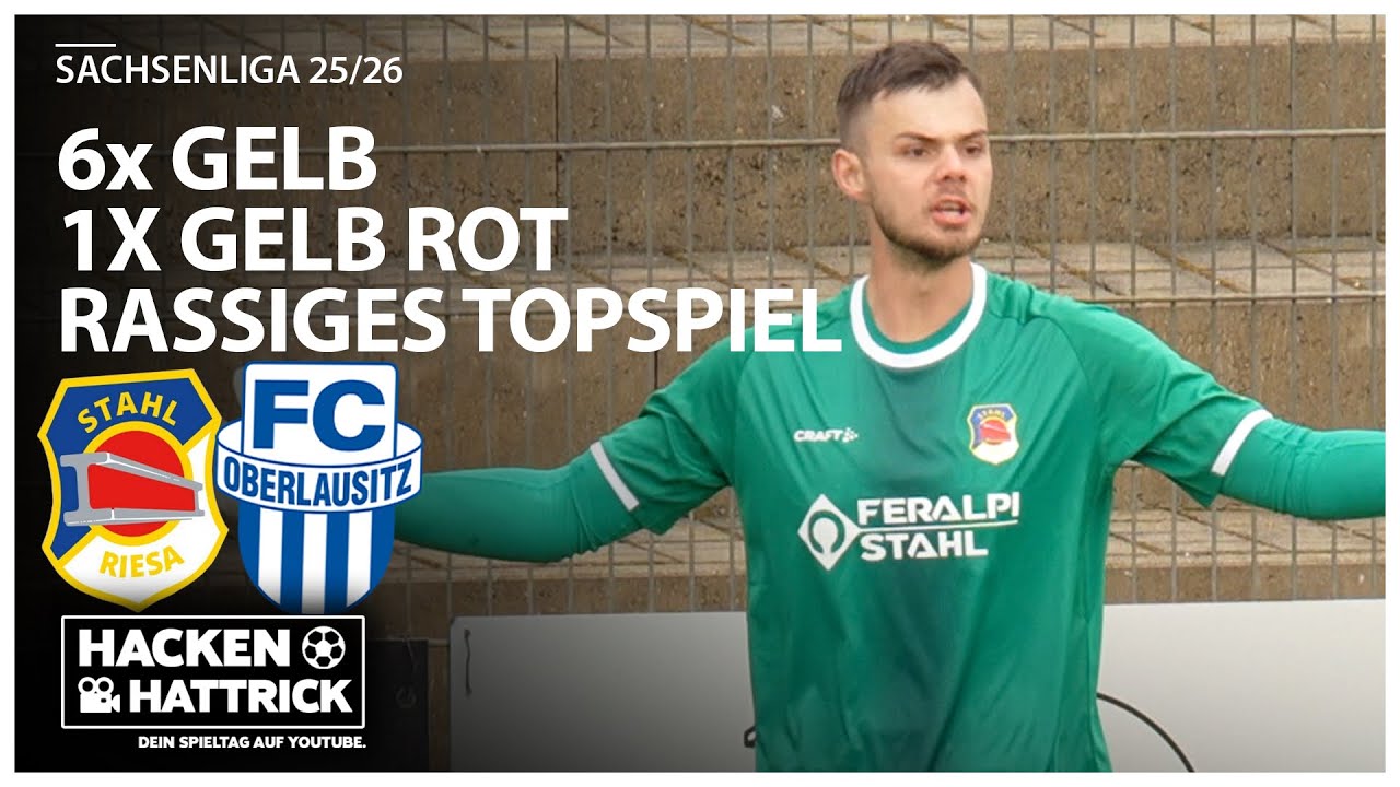BSG STAHL RIESA vs FC OBERLAUSITZ NEUGERSDORF / ALLE TORE ALLE HIGHLIGHTS / SACHSENLIGA 25/26
