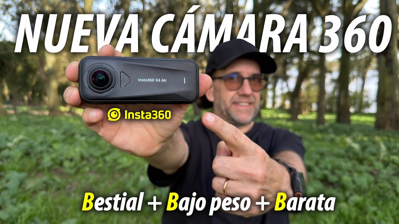 🎥 Buena, Bonita y Barata: Nueva Insta360 X4 Air + ACCESORIOS 🚀