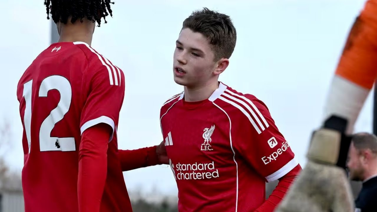 14 Year Old Luca Eden vs Derby u18