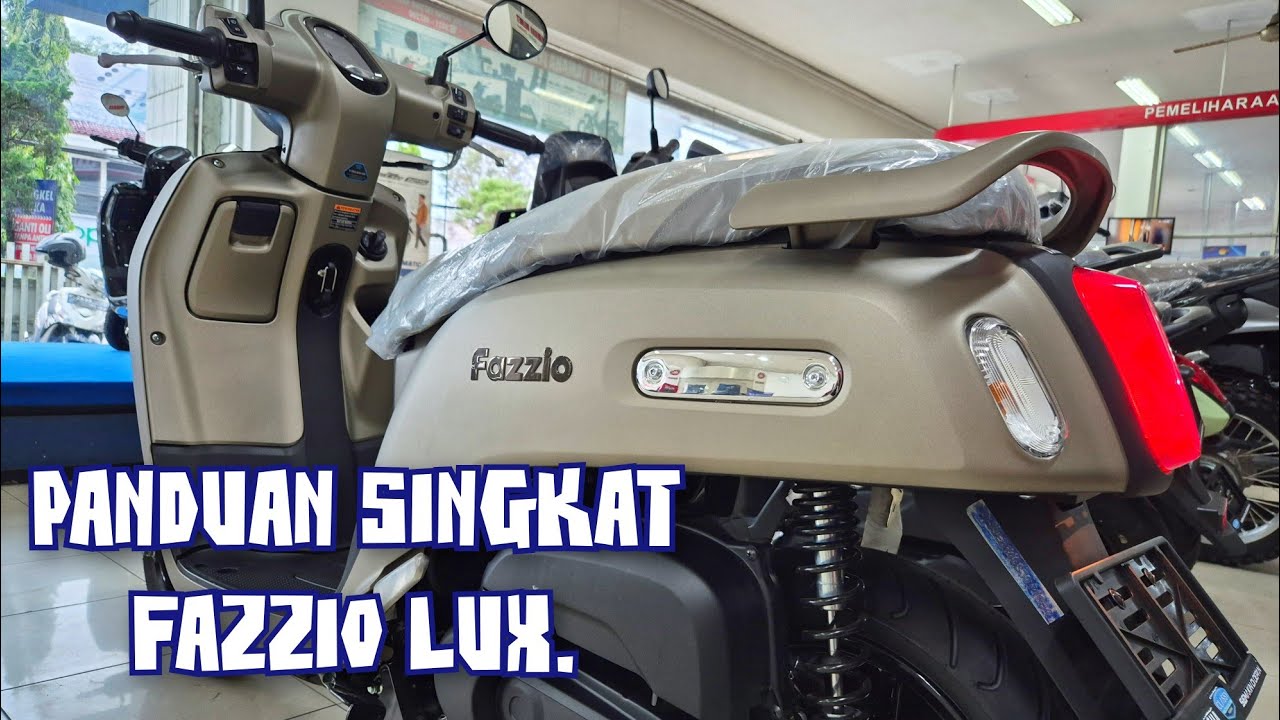 'mudah' | PANDUAN YAMAHA FAZZIO 125 Hybrid LUx 2025