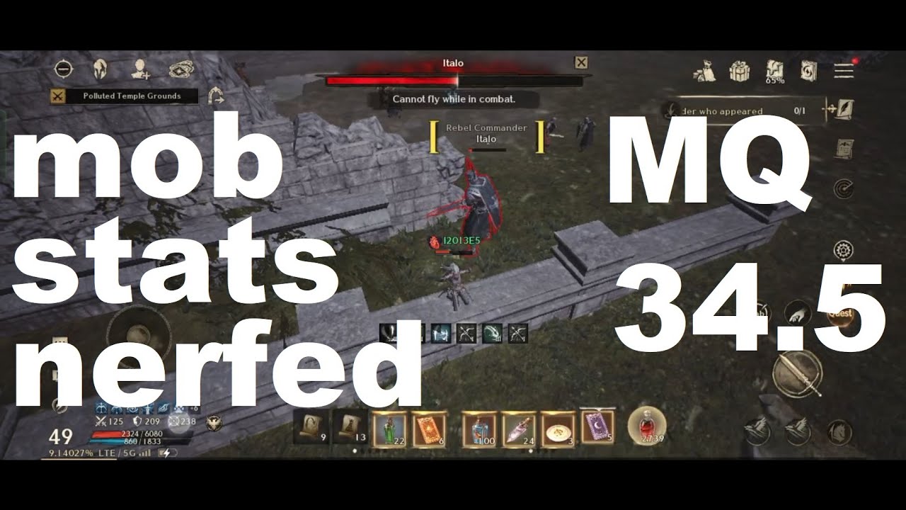 Night Crow Main Quest 34.5 Guide: Boss Italo after 4/23 patch