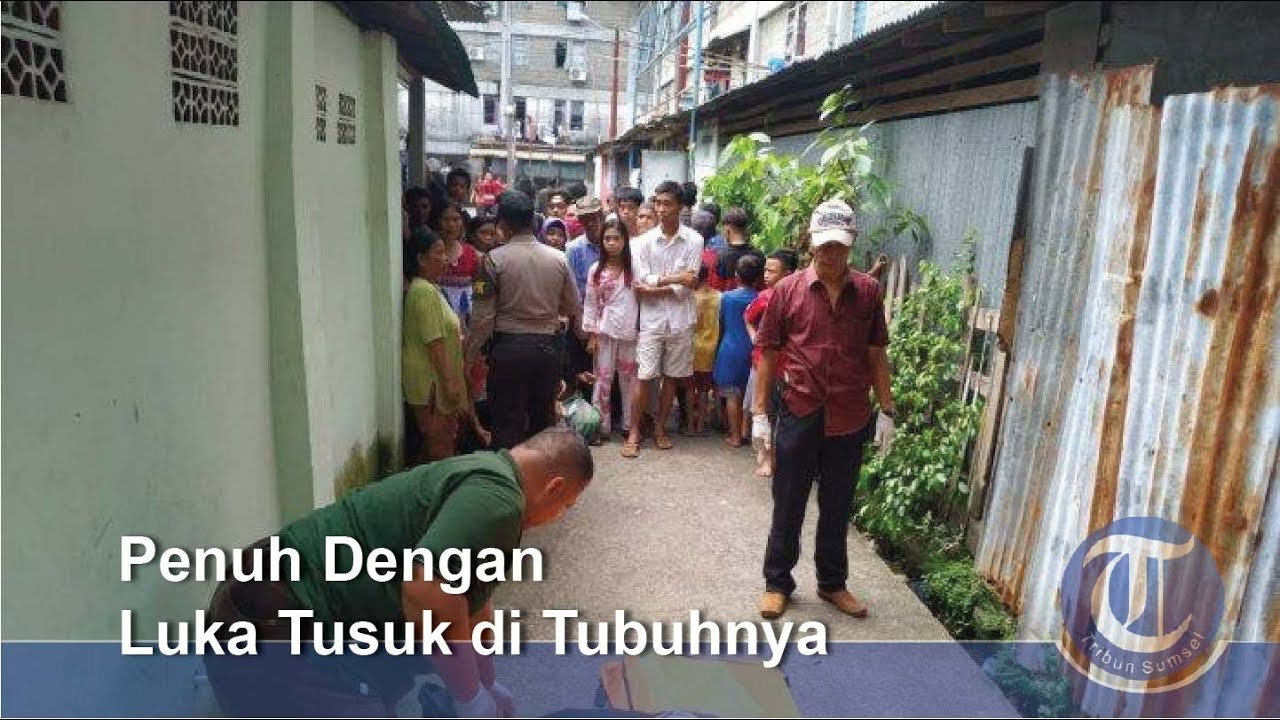 Mayat Pria Tanpa Identitas di rumah susun Palembang Dengan Luka Tusuk di Tubuhnya