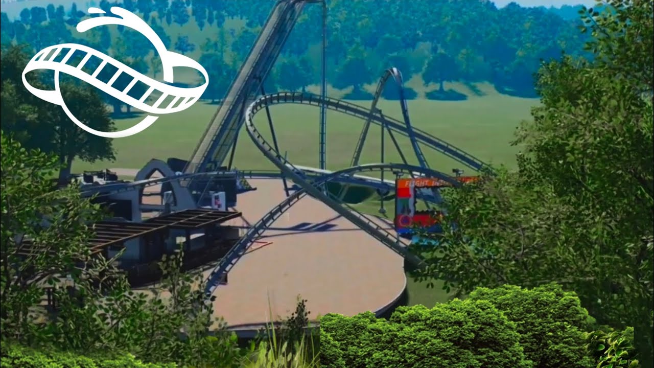 THE SWARM 1:1 recreation planet coaster 2