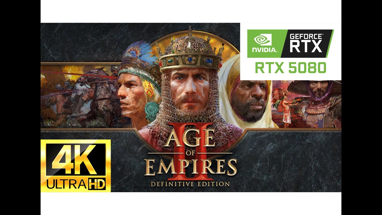 Age of Empires 2 (Definitive Edition) 4K PC Gameplay Nvidia RTX 5080 192GB Ram *HIGHEST SETTINGS