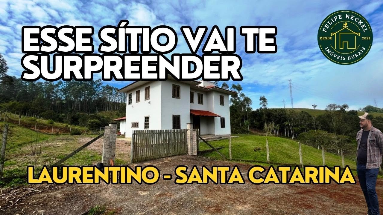 [VENDIDO] SÍTIO COM CASA À VENDA EM LAURENTINO SANTA CATARINA