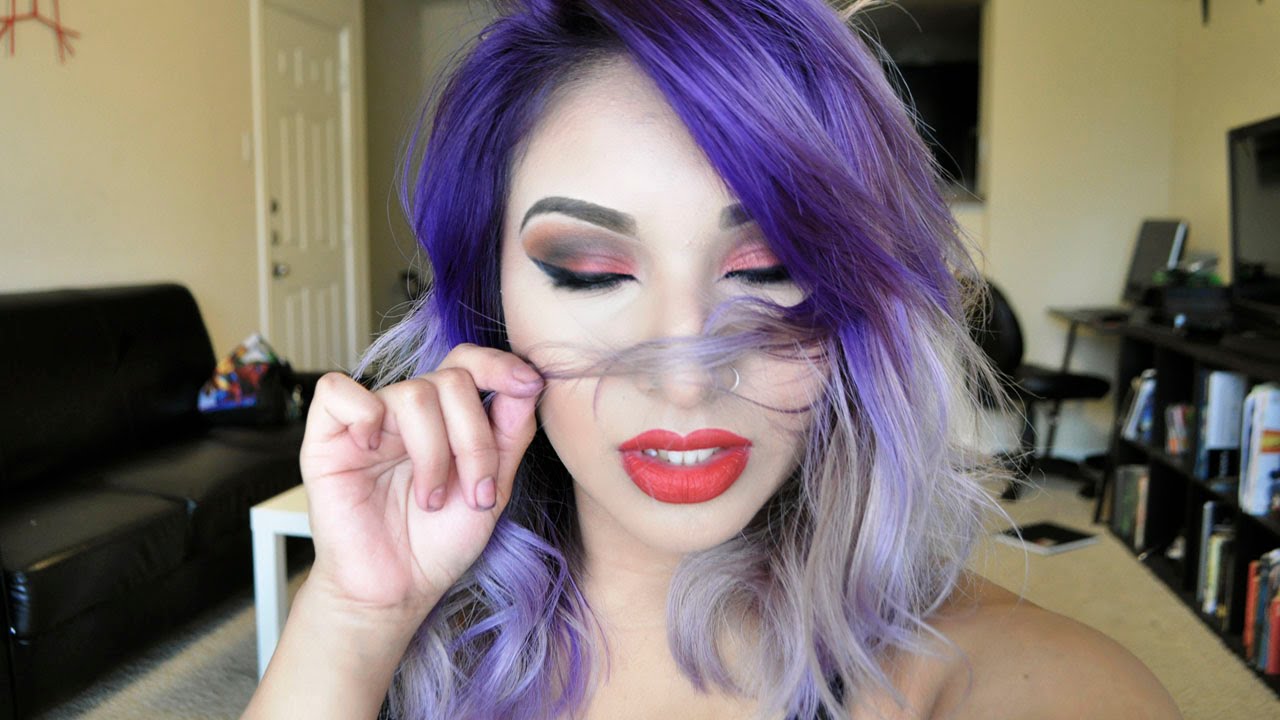 Lavender/Purple Ombre Hair Tutorial