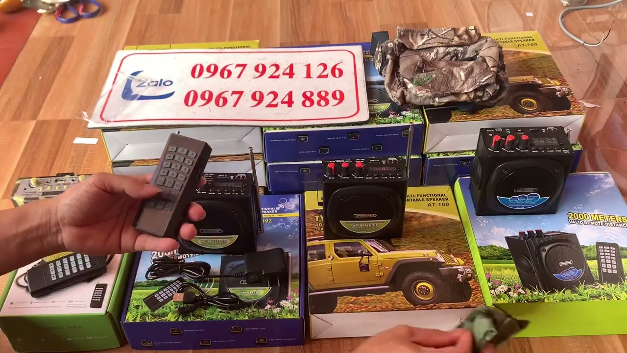 LOA ĐIỀU KHIỂN TỪ GIÁ RẺ, LOA NGHE NHẠC, LOA GOIJ GÀ, CHIM  MỒI NHẤT.