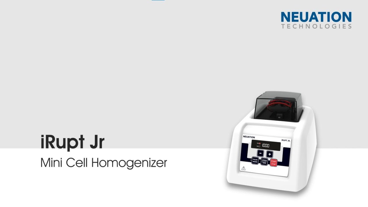 Mini cell homogenizer: iRupt Jr by Neuation
