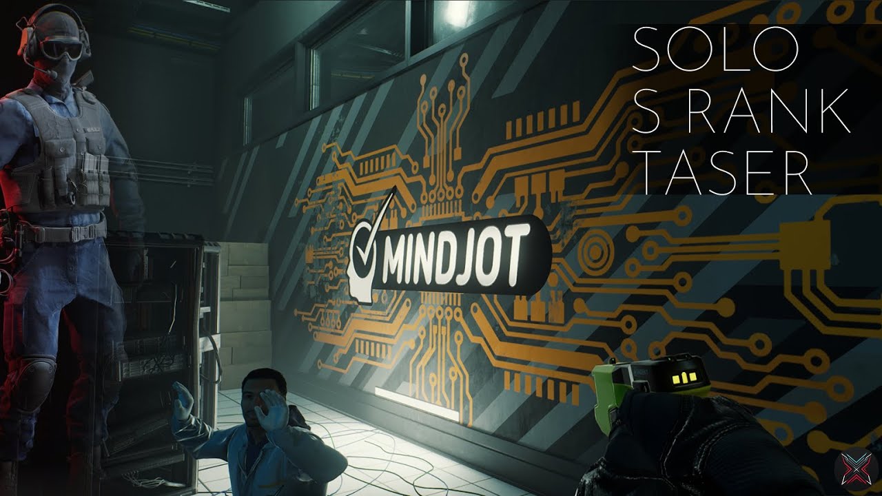 Ready Or Not | Mindjot Datacenter | Solo | S Rank | Taser | No Armor | No Damage | 4K