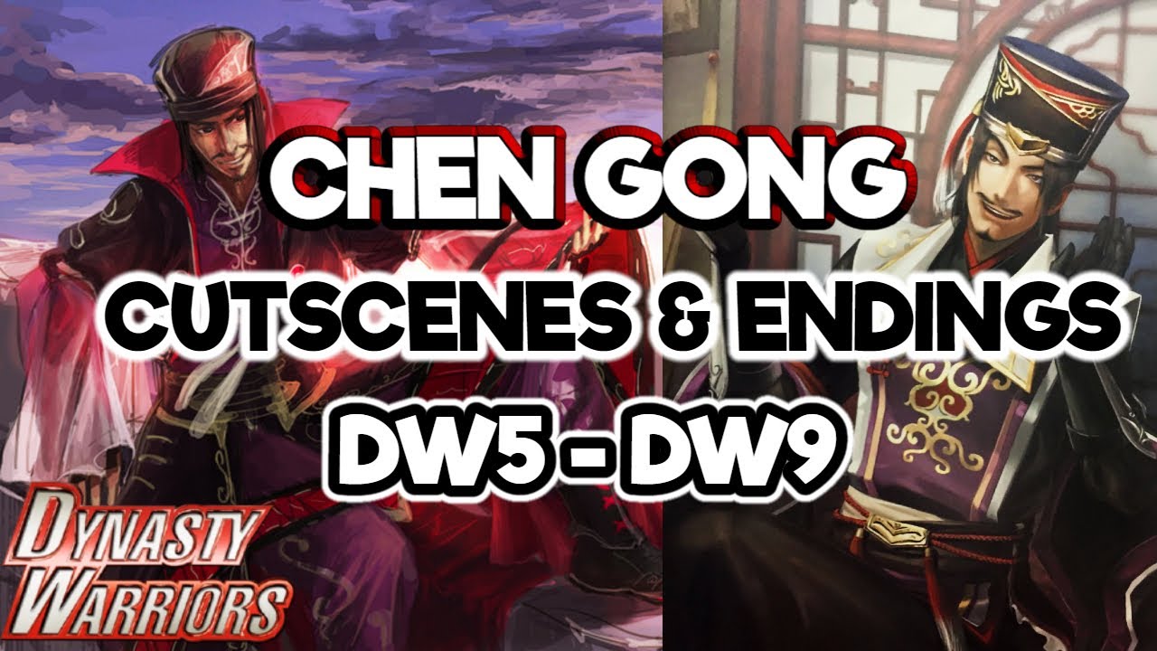 Chen Gong ALL Cutscenes & Endings - Dynasty Warriors - 4K 60 FPS