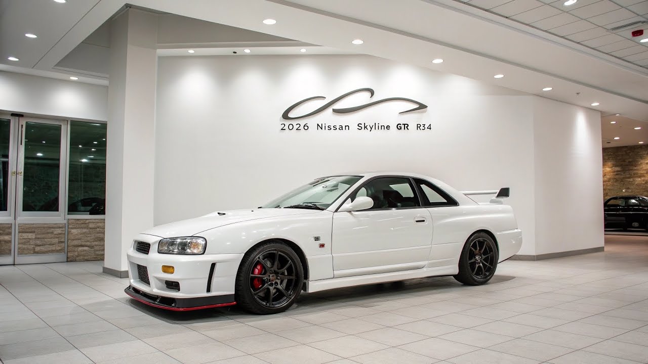 2026 Nissan Skyline GTR-R34 | Next-Gen Legend Returns With Extreme Power & Futuristic Design