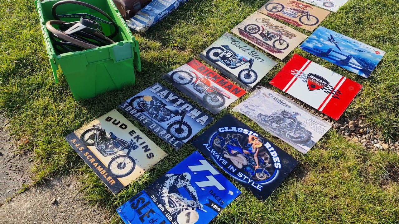 Motorcycle jumble/Motociklu turgus United Kingdom