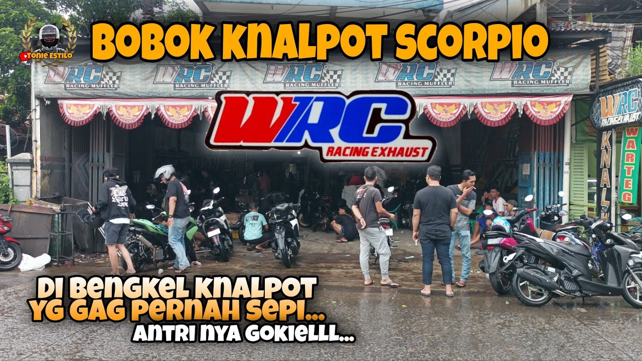 KNALPOT SCORPIO BOBOKAN NGEBASS ADEM | WRC RACING EXHAUST DEPOK