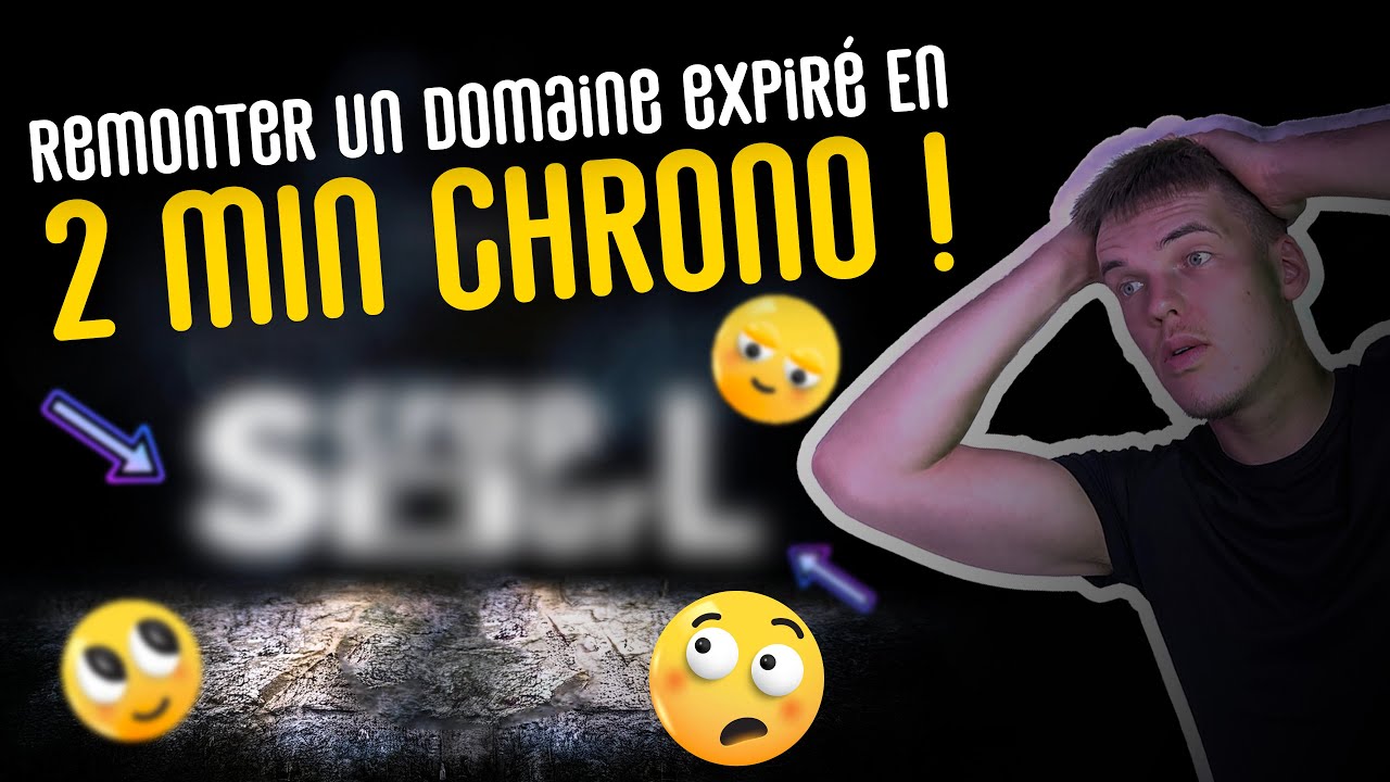 Comment remonter un DOMAINE EXPIRÉ en 2 minutes chrono avec SCRAPURL