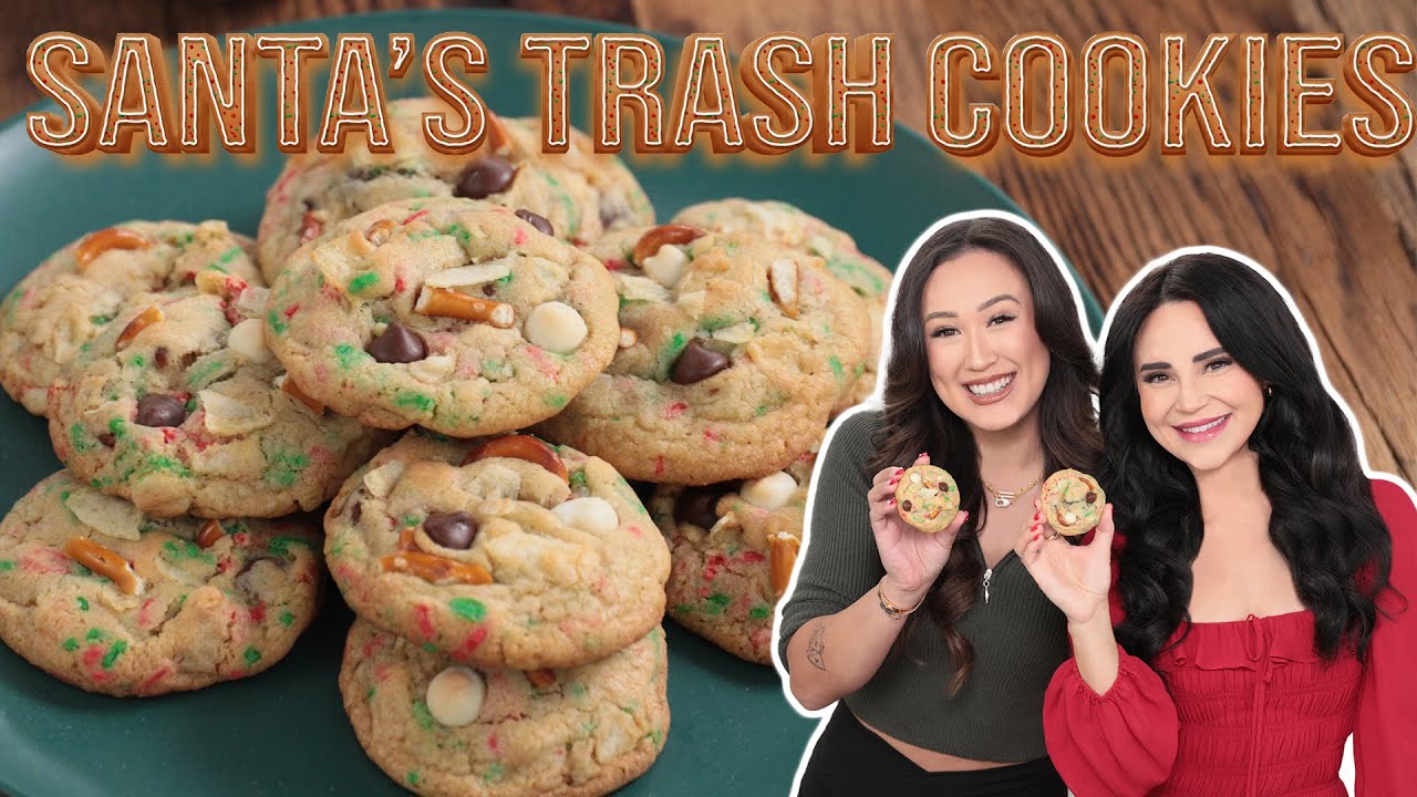 Santa's Trash Cookies Recipe! - Day 3 - 12 Days of Cookies - w/ LaurDIY!