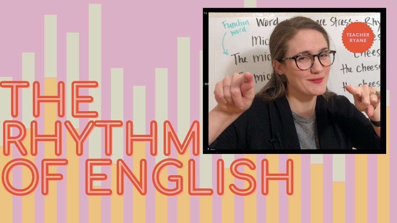 The Rhythm of English: Understand Sentence-Level Stress to Improve your Pronunciation