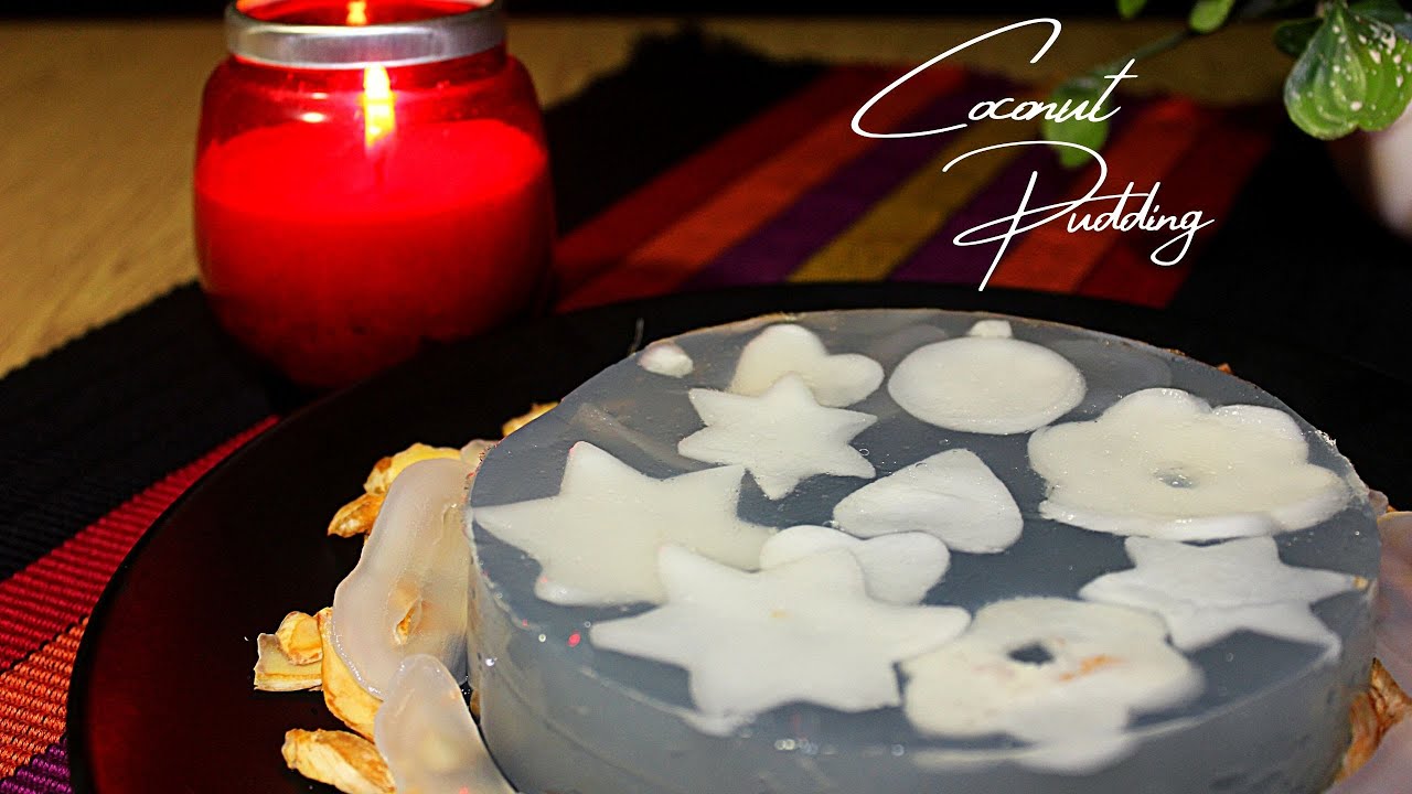 Refreshing Summer Green Coconut Pudding | Easy Daber Pudding Recipe by Cookup's