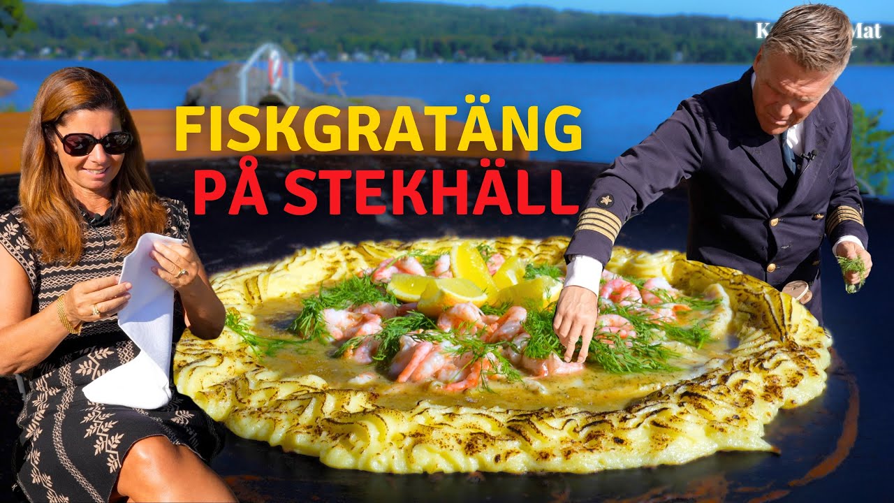 Fiskgratäng på stekhäll I Kapten Mat I No. 237
