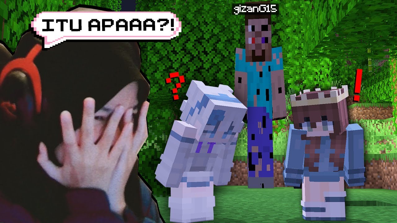 Aku Tipu PartnerKu Dengan HANTU BuatanKu Di Minecraft... *TIDUR DILUAR*