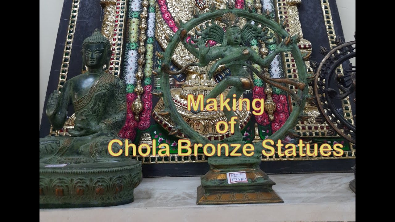 Making of Chola Bronze Statue  - The Lost Wax Technique