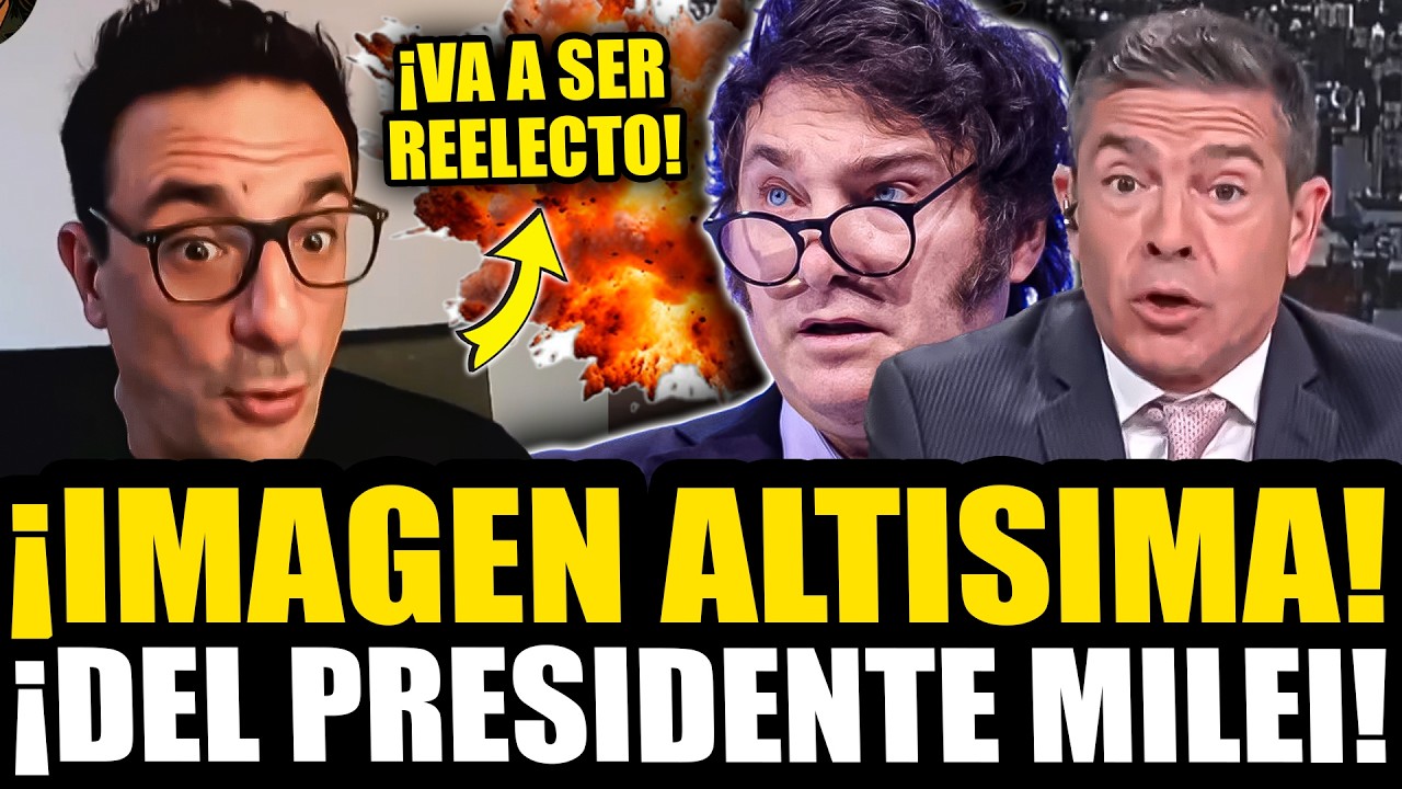 ¡GIACOBBE REVELÓ QUE LA IMAGEN DE MILEI SIGUE MUY ALTA Y TIENE MUCHAS CHANCES DE SER REELECTO!