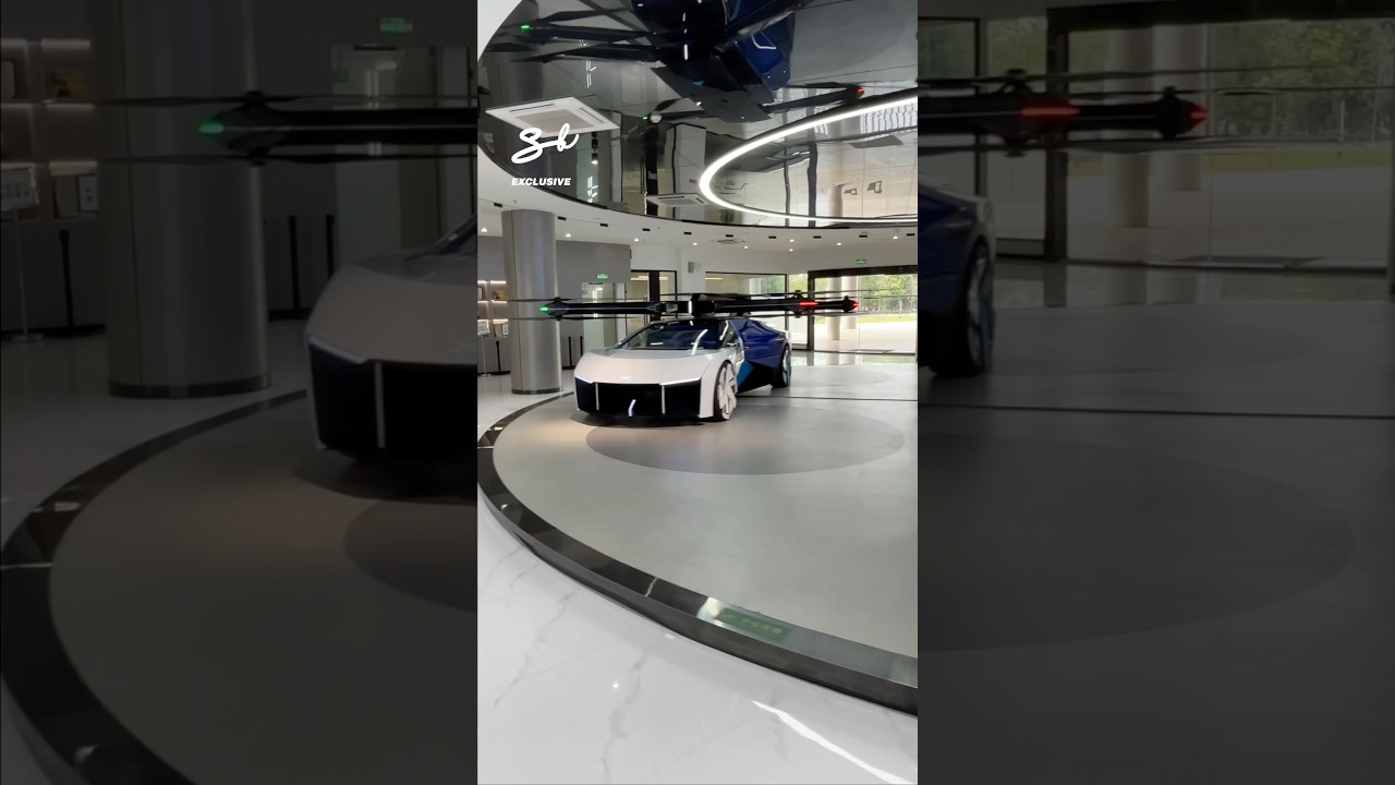 A Chinese Flying Car! 😱 #cars #flying #china