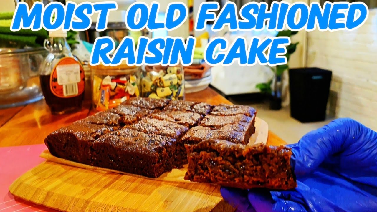 Unbelievably moist raisin cake | old fashioned raisin cake | Easy cake recipe