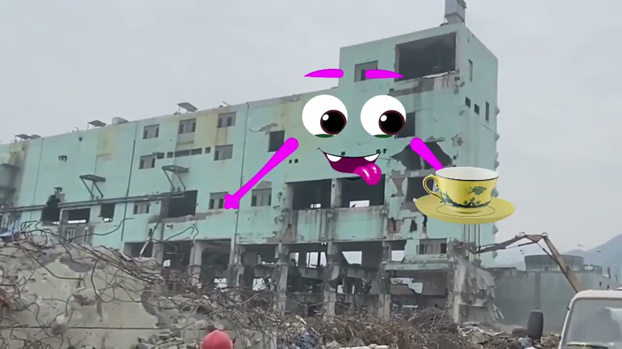 Extreme Dangerous Building Demolition | Construction Demolition | Funny Doodland