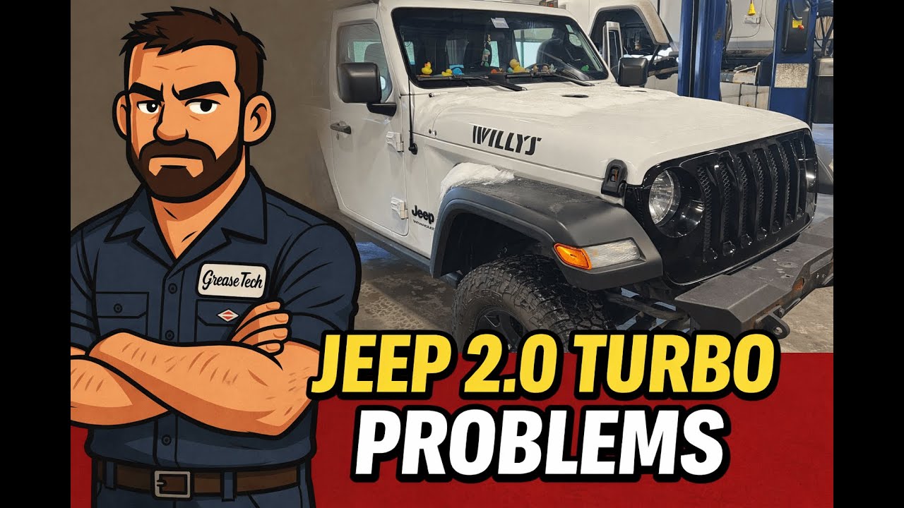 Проблемы с Jeep 2.0 Turbo 2021 года &ndash; стук турбины, шум кондиционера и неисправность шины CAN.