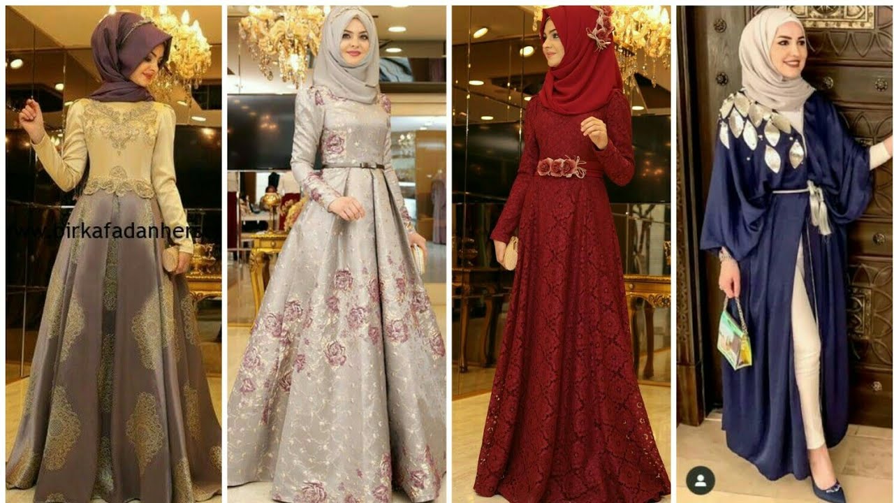 Top Classic And Party Wear Hijab Style Designs Collection 2020