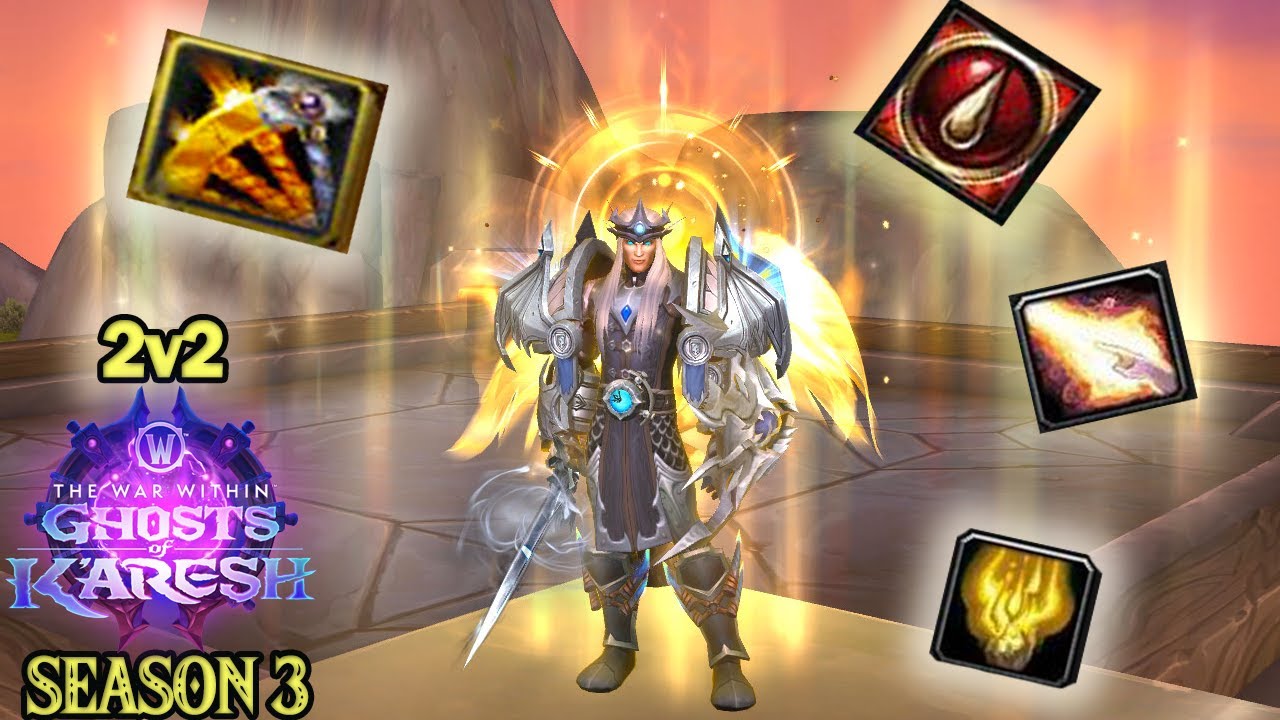 Святой Паладин/Охотник на демонов PVP 2 на 2 АРЕНА СЕЗОН 3 (WoW: Война Внутри) [Обновление 11.2] ☀️🎭
