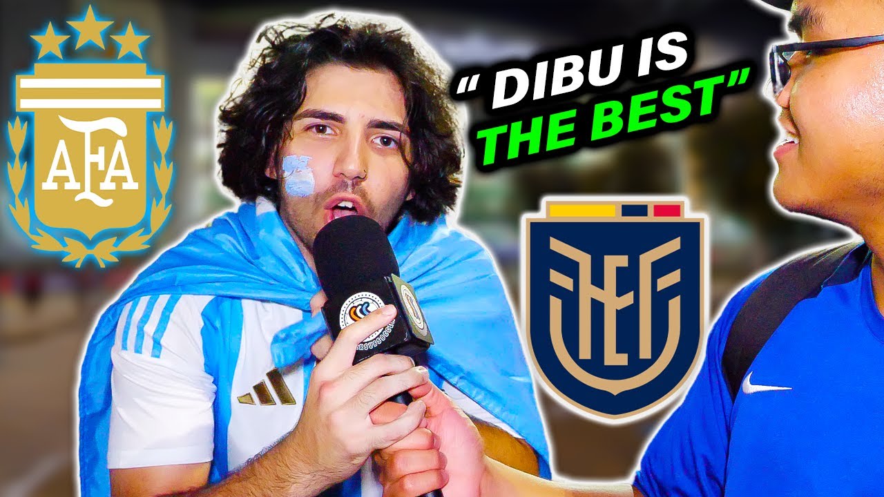 Fans React to Argentina vs Ecuador | 