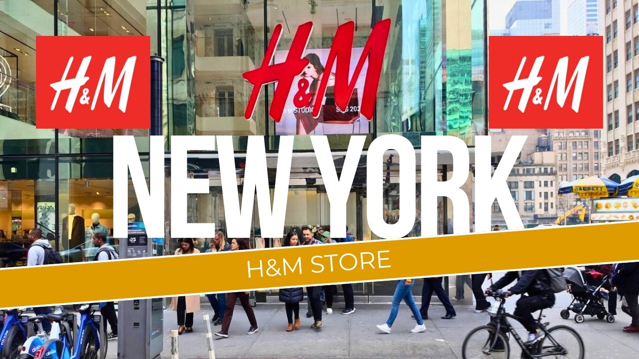Внутри магазина H&M в Нью-Йорке: Пятая авеню