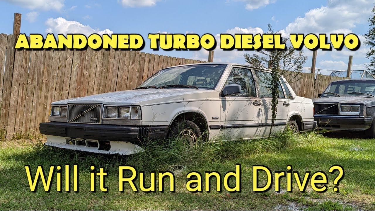 ЗАБРОШЕННЫЙ турбодизельный двигатель Volvo 740 D24t — будет ли он работать и ездить?