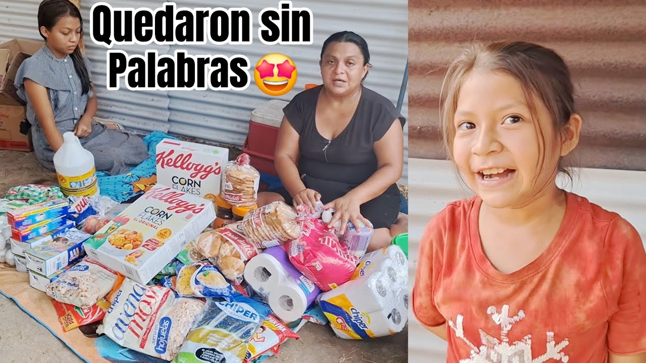 Qué regalo tan grande para doña MARI🤩Véan la reacción de sus niños AL VER TODO ESTO.