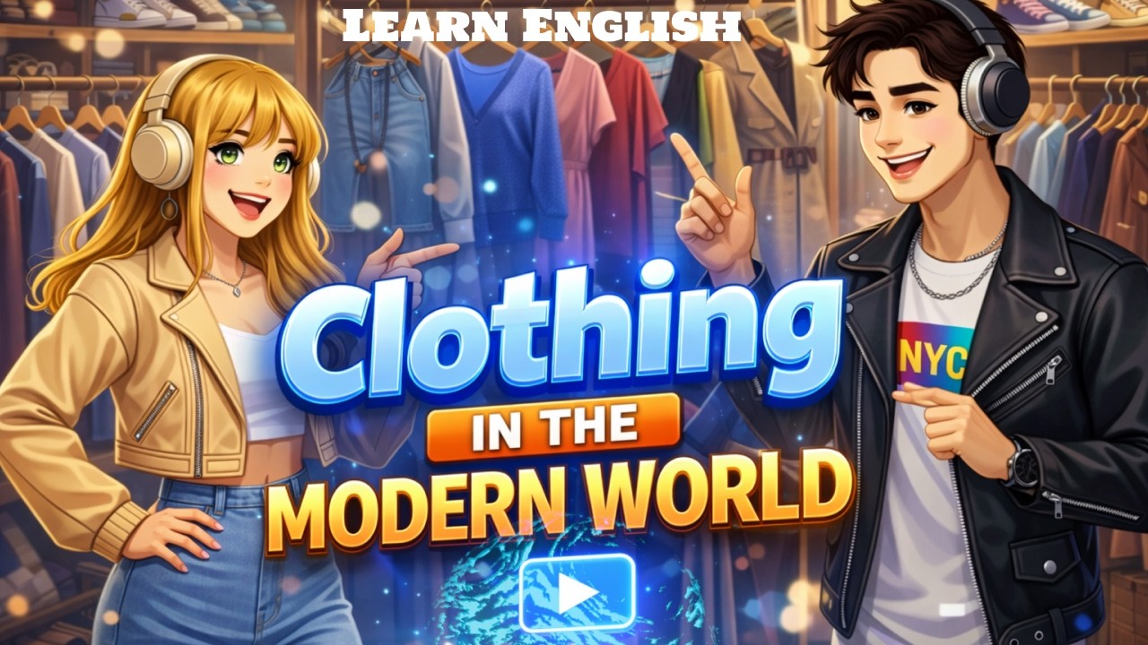 Learn English Podcast | Clothing in the Modern World  Fashion, Trends & Identity