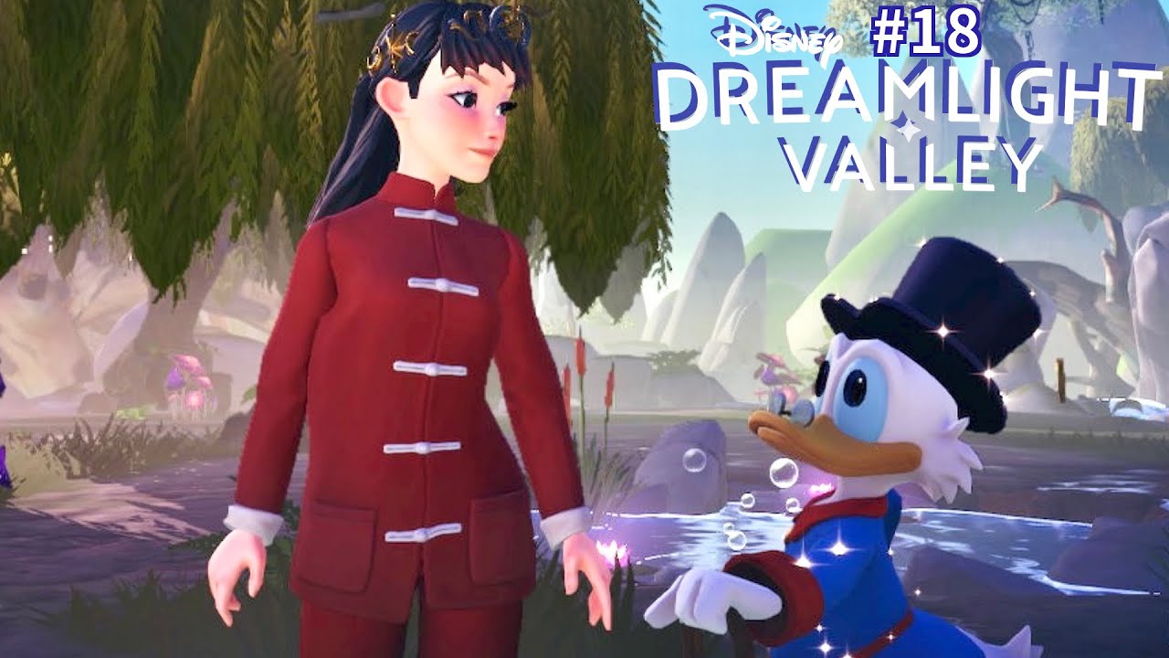 Astuce facile pour reconstruction de la vallée 😜🌴 Disney Dreamlight Valley 18 Let's play