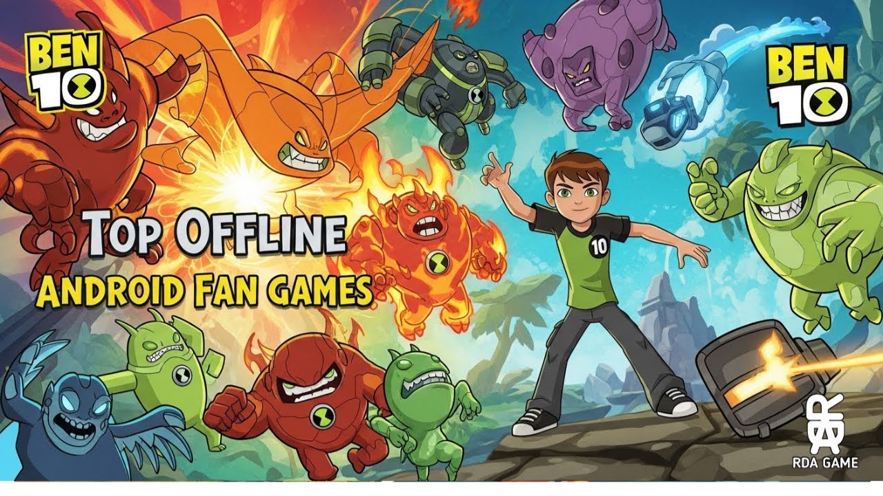 Лучшие офлайн-игры BEN 10 для Android 2025 года | HD-графика и не требуется трафик!