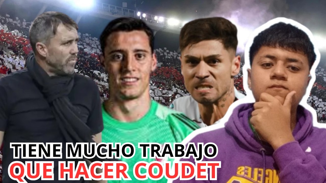 COUDET TIENE MUCHO TRABAJO QUE HACER/BELTRAN SALVO A RIVER/REACCION: IND DE RIVADAVIA 1-1 RIVER