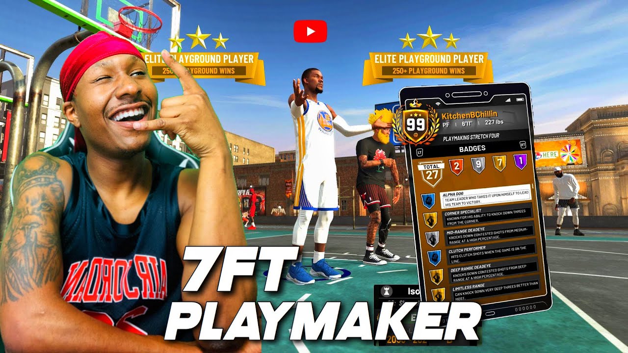 a 7FT PLAYMAKER is a true demigod on NBA 2K19! The speed boosting stretch big build on 2k19! DEMIGOD