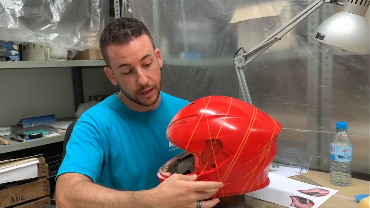 Aprende a pintar un casco 2n parte