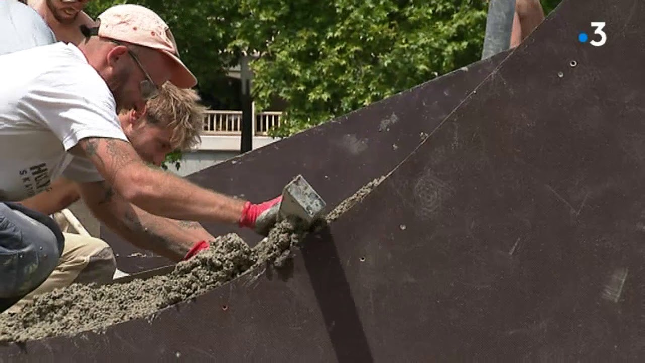 FISE : Un revêtement béton pour le skatepark 2019