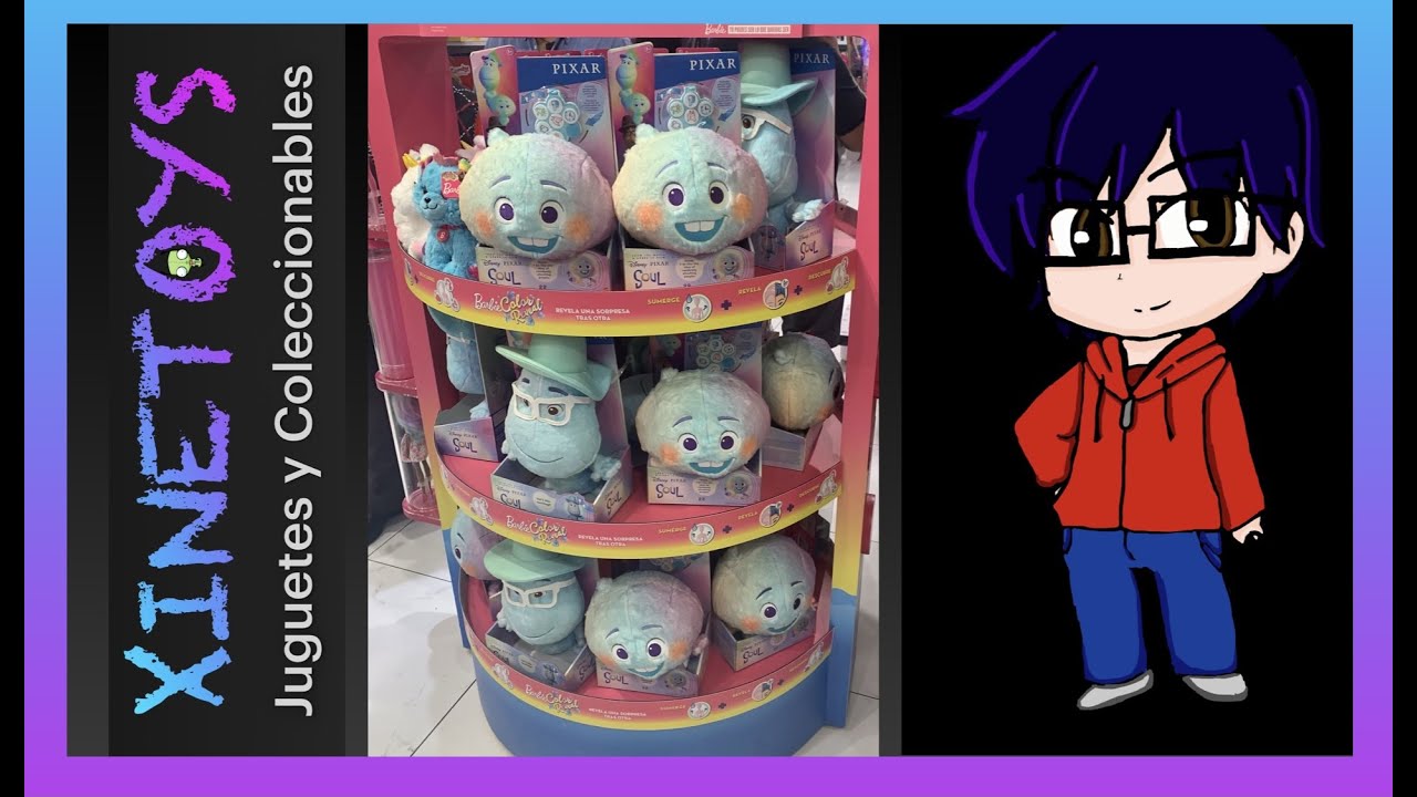 Soul Disney Pixar Peluche de 22 plush que habla, ¡¡¡Ya en México!!!