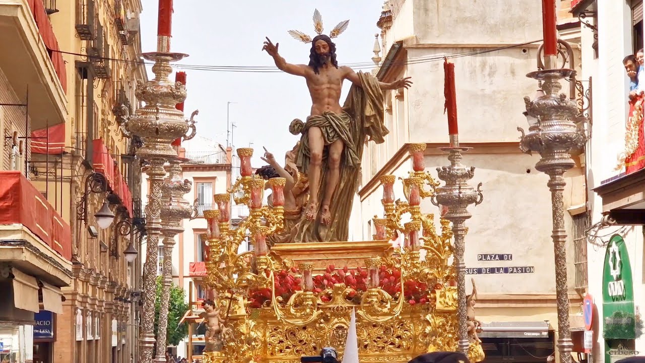 El Señor de la Resurrección por la Cuesta del Rosario - AM Virgen de los Reyes
