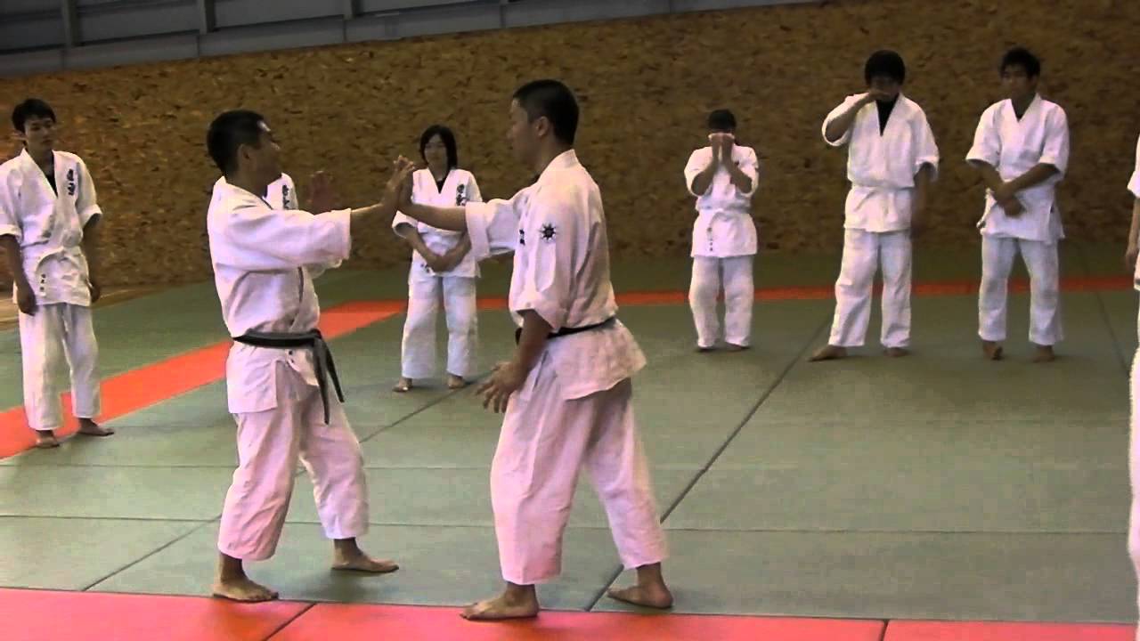 掌底合わせ２　井上賀臣先生