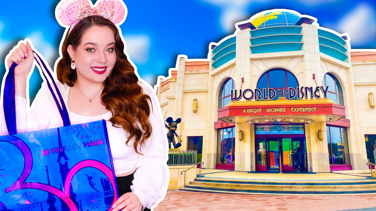 SHOP MET MIJ IN DISNEYLAND PARIJS !! 🧚 WORLD OF DISNEY IN DISNEY VILLAGE
