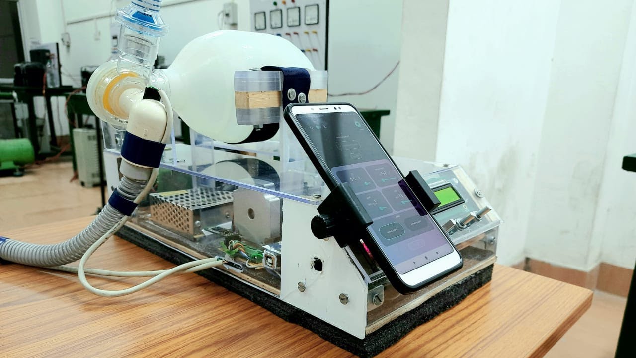 IoT-Based Low-Cost Portable Ventilator.